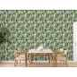 DUTCH WALLCOVERINGS Tapete Palm Trees Grün und Weiß DUTCH WALLCOVERINGS Tapete Palm Trees Grün und Weiß