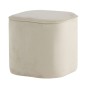Venture Home Hocker Piff 44x44x41 cm Samt Weiß Venture Home Hocker Piff 44x44x41 cm Samt Weiß