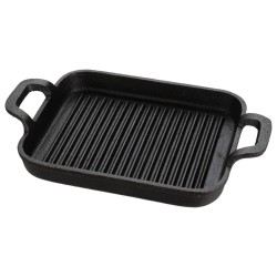 ProGarden Grillpfanne VAGGAN Gusseisen 20x18 cm
