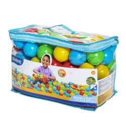 Bestway Spielbälle Splash and Play 100 Stk. 6,5 cm Mehrfarbig 