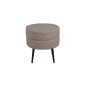 Venture Home Hocker Pot 40x40x40 cm Teddy Beige und Schwarz Venture Home Hocker Pot 40x40x40 cm Teddy Beige und Schwarz