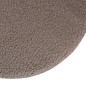 Venture Home Hocker Pot 40x40x40 cm Teddy Beige und Schwarz Venture Home Hocker Pot 40x40x40 cm Teddy Beige und Schwarz