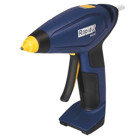 Rapid Akku-Heißklebepistole BGX7 Blau und Gelb