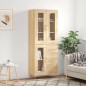Highboard Sonoma-Eiche 69,5x34x180 cm Holzwerkstoff Highboard Sonoma-Eiche 69,5x34x180 cm Holzwerkstoff
