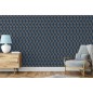 DUTCH WALLCOVERINGS Tapete Geometric Blau und Golden DUTCH WALLCOVERINGS Tapete Geometric Blau und Golden