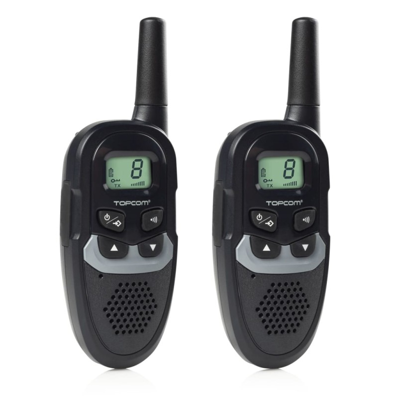 Topcom Walkie Talkie 446 MHz Schwarz 2 Stk. Topcom Walkie Talkie 446 MHz Schwarz 2 Stk.