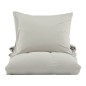 Venture Home Bettwäsche-Set Mila 200x150 cm Baumwolle Hellgrau Venture Home Bettwäsche-Set Mila 200x150 cm Baumwolle Hellgrau