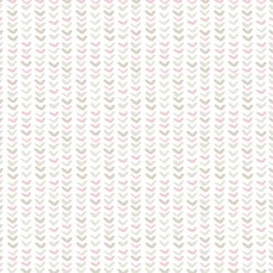 Noordwand Tapete Mondo baby Small Harts Weiß und Rosa