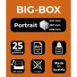 Exacompta Big-Box Schubladenbox Black Office mit 4 Laden Schwarz Exacompta Big-Box Schubladenbox Black Office mit 4 Laden Schwarz