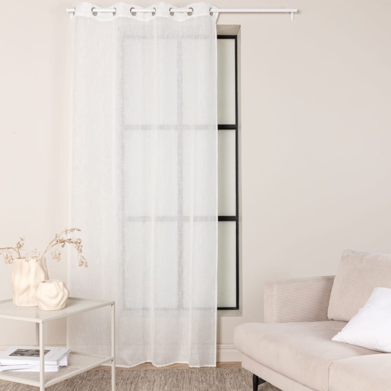 Venture Home Gardine Kaya 240x140 cm Polyester Weiß Venture Home Gardine Kaya 240x140 cm Polyester Weiß