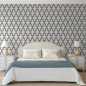 DUTCH WALLCOVERINGS Tapete Geometric Weiß und Schwarz DUTCH WALLCOVERINGS Tapete Geometric Weiß und Schwarz
