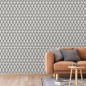 DUTCH WALLCOVERINGS Tapete Geometric Weiß und Schwarz DUTCH WALLCOVERINGS Tapete Geometric Weiß und Schwarz
