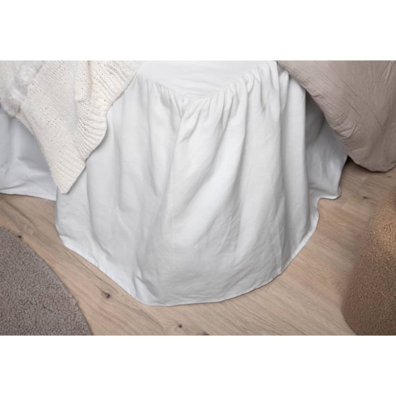 Venture Home Bettrock Pixy 200x120 cm Baumwolle Weiß Venture Home Bettrock Pixy 200x120 cm Baumwolle Weiß