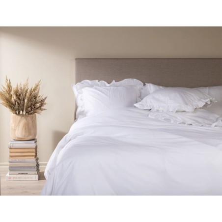 Venture Home Bettwäsche-Set Levi 220x240 cm Baumwolle Weiß