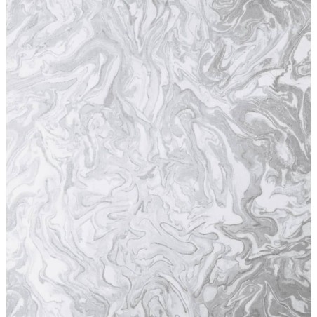 DUTCH WALLCOVERINGS Tapete Liquid Marble Grau