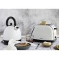 Livoo Vintage-Früstücks-Set Edelstahl Weiß Livoo Vintage-Früstücks-Set Edelstahl Weiß