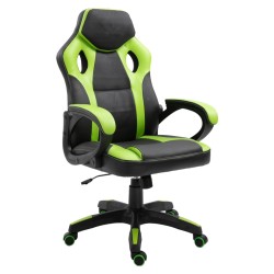 Rousseau Gamingstuhl Spike Kunstleder Grün