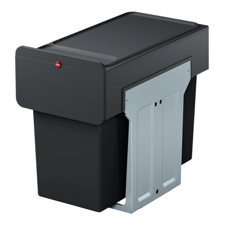 Hailo Einbau-Mülleimer EcoLine 3x10L Schwarz