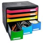 Exacompta Store-Box Schubladenbox Maxi mit 6 Laden Harlequin Exacompta Store-Box Schubladenbox Maxi mit 6 Laden Harlequin