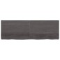 Waschtischplatte Dunkelgrau 180x60x6 cm Massivholz Behandelt Waschtischplatte Dunkelgrau 180x60x6 cm Massivholz Behandelt