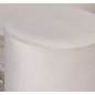 Venture Home Hocker Benji 35x35x42,5 cm Samt Beige und Schwarz Venture Home Hocker Benji 35x35x42,5 cm Samt Beige und Schwarz