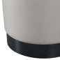 Venture Home Hocker Benji 35x35x42,5 cm Samt Beige und Schwarz Venture Home Hocker Benji 35x35x42,5 cm Samt Beige und Schwarz