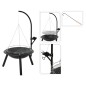 ProGarden Feuerschale mit Grill BBQ 55 cm ProGarden Feuerschale mit Grill BBQ 55 cm