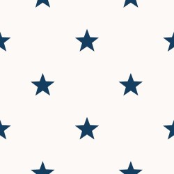 Noordwand Tapete Friends & Coffee Little Stars Blau und Weiß