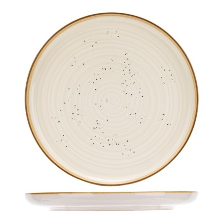 Cosy & Trendy Flache Teller Baltic 6 Stk. Vanille