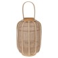 H&S Collection Hängelaterne Rattan 28x40 cm Beige H&S Collection Hängelaterne Rattan 28x40 cm Beige