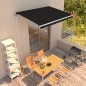 vidaXL Automatisch Einziehbare Markise 350×250 cm Anthrazit vidaXL Automatisch Einziehbare Markise 350×250 cm Anthrazit