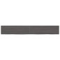 Waschtischplatte Dunkelgrau 200x30x4 cm Massivholz Behandelt Waschtischplatte Dunkelgrau 200x30x4 cm Massivholz Behandelt