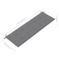 vidaXL 3-Sitzer-Gartenbank mit Auflage 150 cm Massivholz Eukalyptus vidaXL 3-Sitzer-Gartenbank mit Auflage 150 cm Massivholz Eukalyptus
