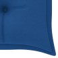 vidaXL 3-Sitzer-Gartenbank mit Auflage 150 cm Massivholz Eukalyptus vidaXL 3-Sitzer-Gartenbank mit Auflage 150 cm Massivholz Eukalyptus