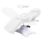 vidaXL Massagetisch Weiß 180x62x(86,5-118) cm vidaXL Massagetisch Weiß 180x62x(86,5-118) cm