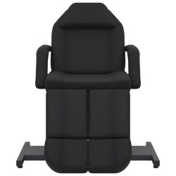 vidaXL Kosmetikstuhl Kunstleder Schwarz 180x62x78 cm