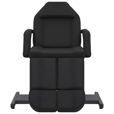 vidaXL Kosmetikstuhl Kunstleder Schwarz 180x62x78 cm