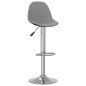 vidaXL Barhocker 2 Stk. Grau Stoff vidaXL Barhocker 2 Stk. Grau Stoff