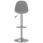 vidaXL Barhocker 2 Stk. Grau Stoff vidaXL Barhocker 2 Stk. Grau Stoff