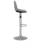 vidaXL Barhocker 2 Stk. Grau Stoff vidaXL Barhocker 2 Stk. Grau Stoff