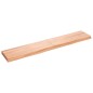 Waschtischplatte Hellbraun 160x30x6 cm Massivholz Behandelt Waschtischplatte Hellbraun 160x30x6 cm Massivholz Behandelt