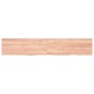 Waschtischplatte Hellbraun 160x30x6 cm Massivholz Behandelt Waschtischplatte Hellbraun 160x30x6 cm Massivholz Behandelt