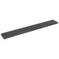 vidaXL Waschtischplatte Dunkelbraun 220x30x(2-6)cm Massivholz vidaXL Waschtischplatte Dunkelbraun 220x30x(2-6)cm Massivholz