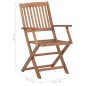 vidaXL Klappbare Gartenstühle 6 Stk. Massivholz Akazie vidaXL Klappbare Gartenstühle 6 Stk. Massivholz Akazie
