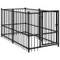 vidaXL Hundezwinger Schwarz 193,5x97x100 cm Stahl vidaXL Hundezwinger Schwarz 193,5x97x100 cm Stahl