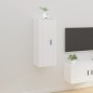vidaXL TV-Wandschrank Weiß 40x34,5x100 cm vidaXL TV-Wandschrank Weiß 40x34,5x100 cm