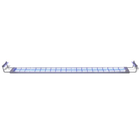vidaXL Aquarium-Beleuchtung LED 120-130 cm Aluminium IP67