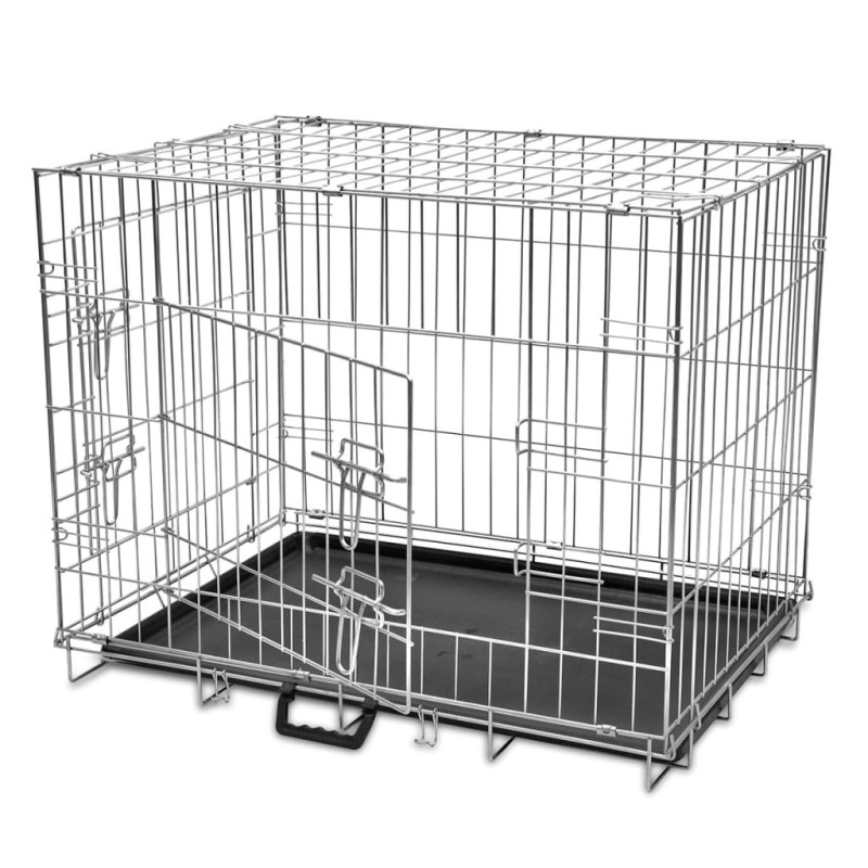 Faltbare Hundebox Metall M Faltbare Hundebox Metall M