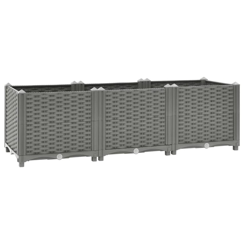 vidaXL Hochbeet 120x40x38 cm Polypropylen vidaXL Hochbeet 120x40x38 cm Polypropylen