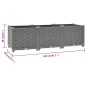 vidaXL Hochbeet 120x40x38 cm Polypropylen vidaXL Hochbeet 120x40x38 cm Polypropylen